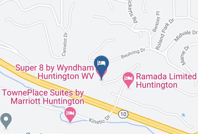 Cabell - Super 8 By Wyndham Huntington Wv Maps