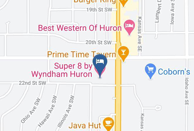 Beadle - Super 8 By Wyndham Huron Maps