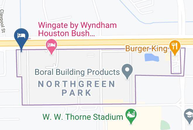 Harris - Super 8 By Wyndham Iah West Greenspoint Maps