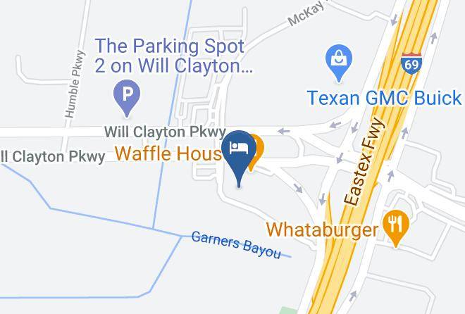 Harris - Baymont By Wyndham Houston Intercontinental Airport Maps
