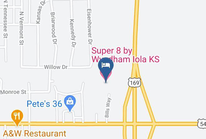 Allen - Super 8 By Wyndham Iola Ks Maps