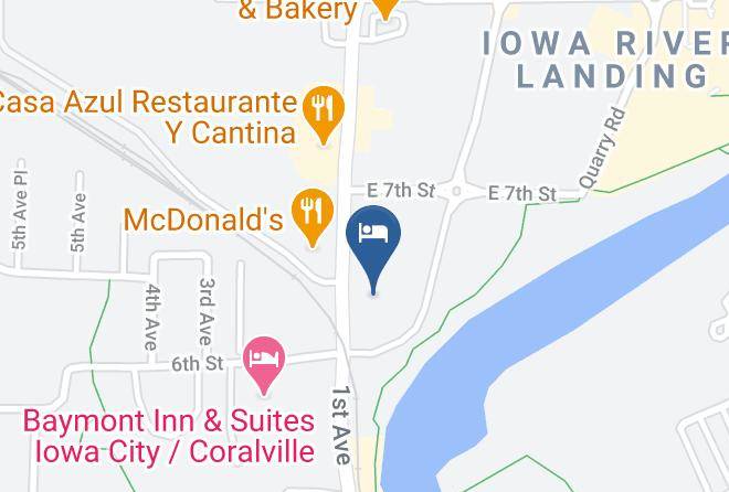 Johnson - Super 8 By Wyndham Iowa City Coralville Maps