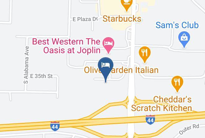 Newton - Super 8 By Wyndham Joplin Maps