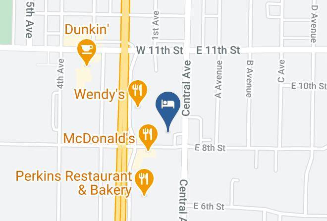 Super 8 By Wyndham Kearney Map