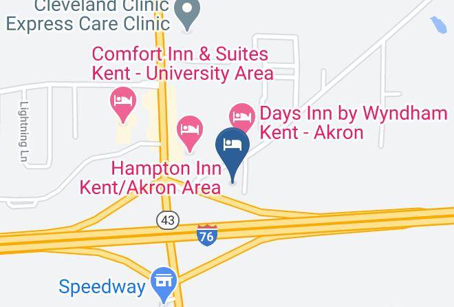 Portage - Super 8 By Wyndham Kent Akron Area Maps