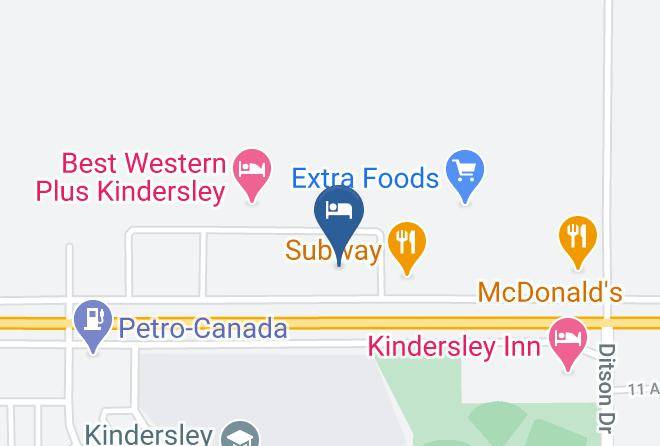 Division 13 - Super 8 By Wyndham Kindersley Maps