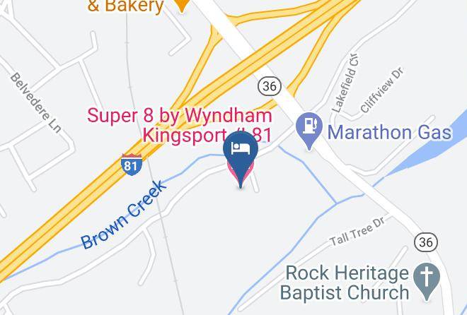 Sullivan - Super 8 By Wyndham Kingsport I 81 Maps