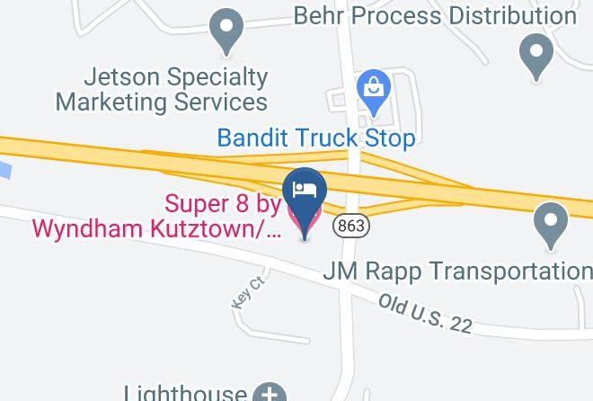 Lehigh - Super 8 By Wyndham Kutztown Allentown Area Maps