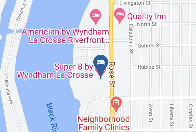 La Crosse - Super 8 By Wyndham La Crosse Maps