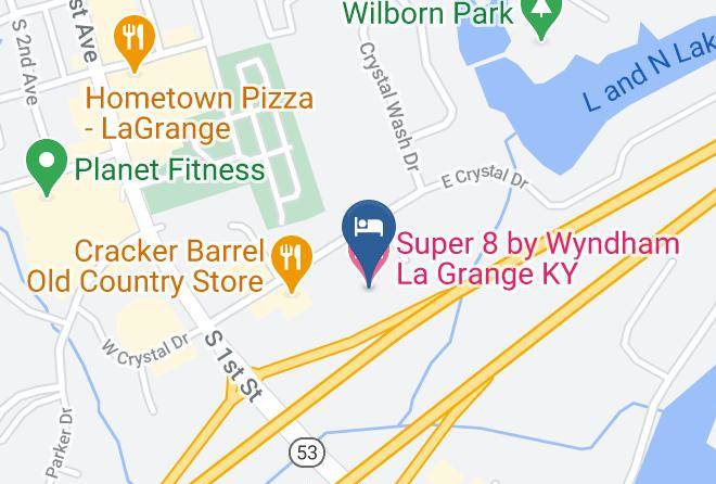 Super 8 By Wyndham La Grange Ky Map