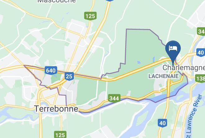 Les Moulins Regional County Municipality - Super 8 By Wyndham Lachenaie Terrebonne Maps