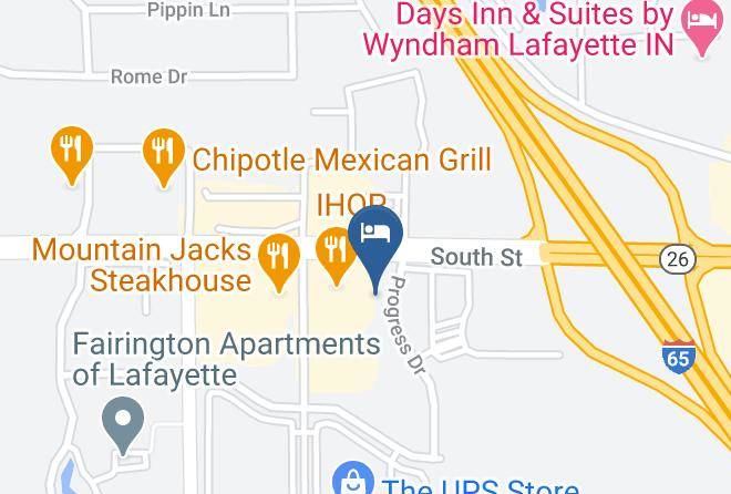 Tippecanoe - Super 8 By Wyndham Lafayette Maps