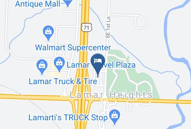 Barton - Super 8 By Wyndham Lamar Maps