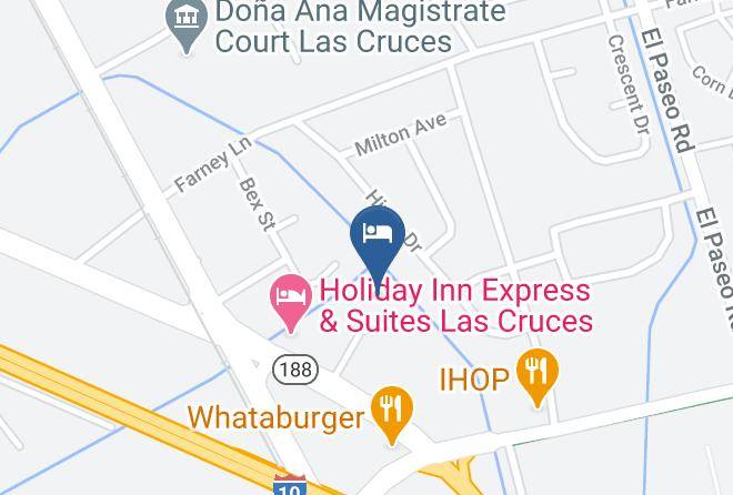 Dona Ana - Super 8 By Wyndham Las Cruces La Posada Lane Maps