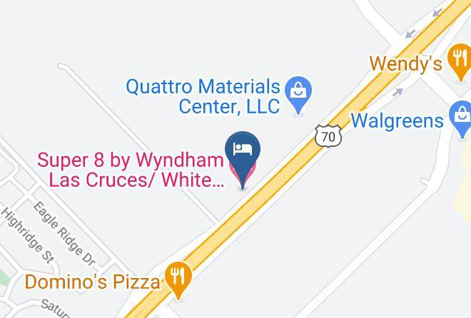 Dona Ana - Super 8 By Wyndham Las Cruces White Sands Area Maps