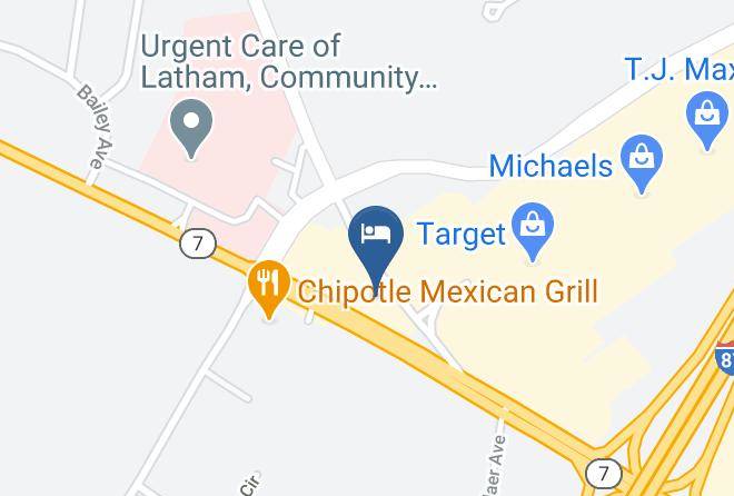 Super 8 By Wyndham Latham Albany Troy Area Map