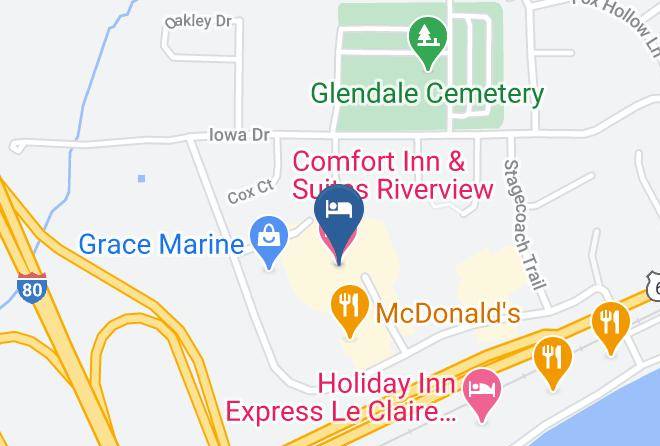 Scott - Super 8 By Wyndham Le Claire Quad Cities Maps