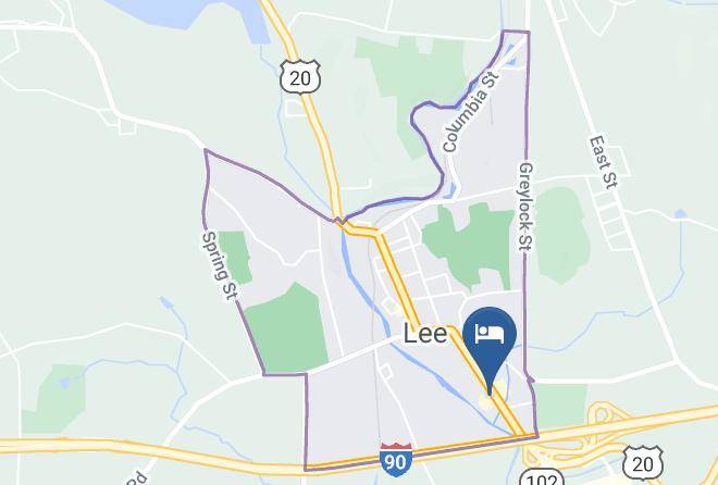 Berkshire - Quality Inn Lee Maps