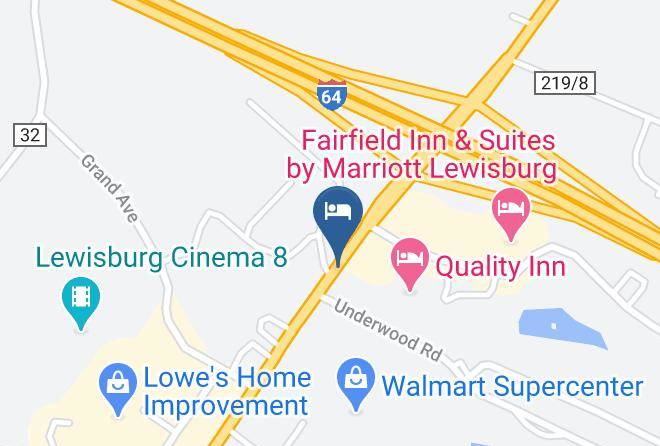 Greenbrier - Super 8 Lewisburg Wv Maps