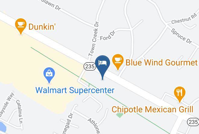 St Mary S - Super 8 By Wyndham Lexington Park California Area Maps