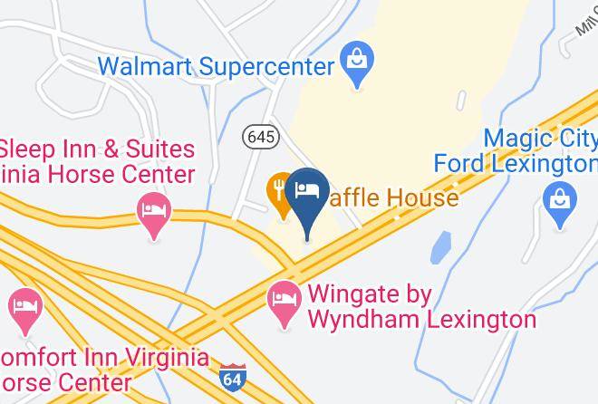 Rockbridge - Super 8 By Wyndham Lexington Va Maps