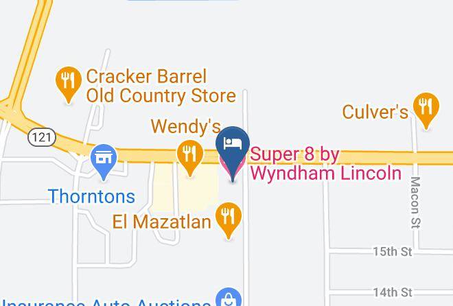 Logan - Super 8 By Wyndham Lincoln Maps