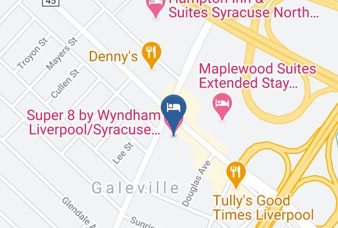 Onondaga - Super 8 By Wyndham Liverpool Syracuse North Airport Maps