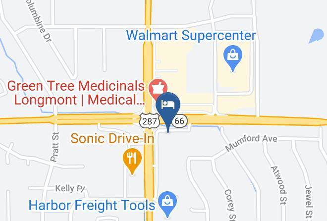 Boulder - Super 8 By Wyndham Longmont Twin Peaks Maps