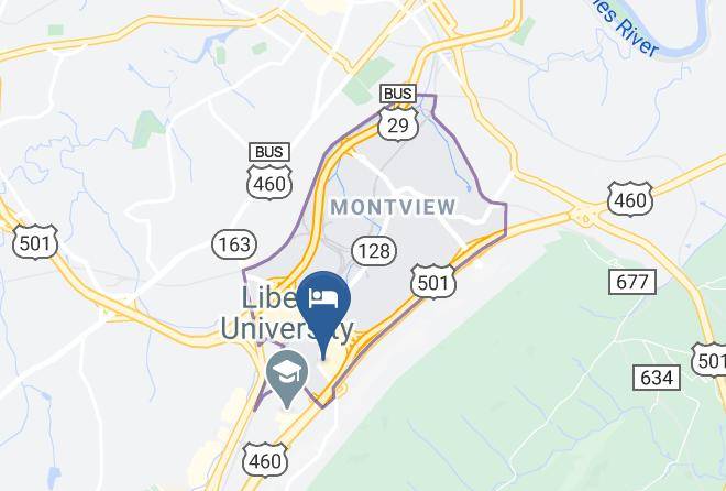 Lynchburg City - Super 8 By Wyndham Lynchburg Va Maps