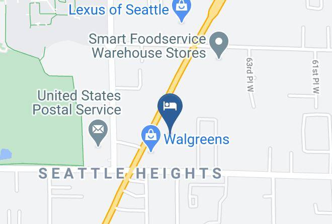 Snohomish - Super 8 By Wyndham Lynnwood Maps