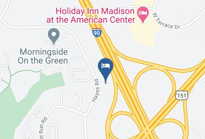 Dane - Super 8 By Wyndham Madison East Maps