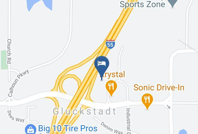 Madison - Super 8 By Wyndham Madison Ridgeland Area Maps