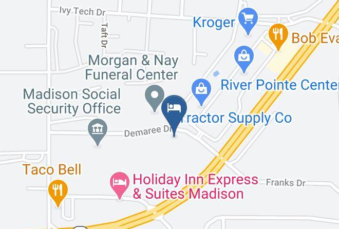 Jefferson - Super 8 By Wyndham Madison Hanover Area Maps
