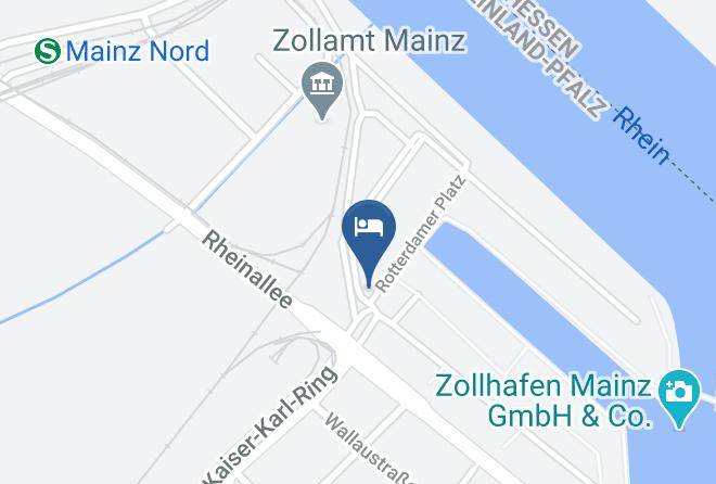Mainz - Super 8 By Wyndham Mainz Zollhafen Maps