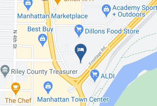 Super 8 By Wyndham Manhattan Ks Map