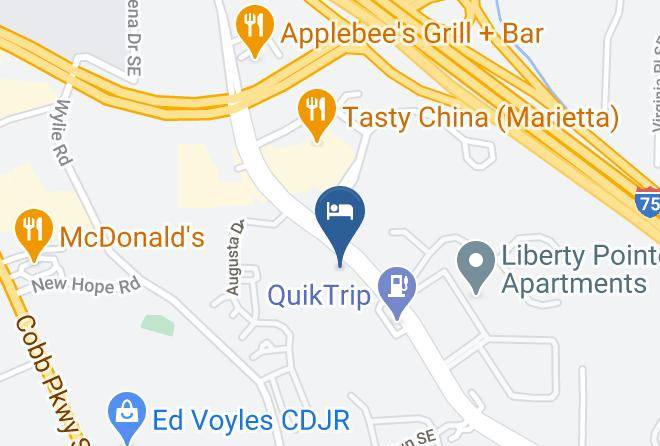 Cobb - Super 8 By Wyndham Marietta West Atl Area Maps