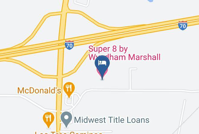 Clark - Super 8 By Wyndham Marshall Maps