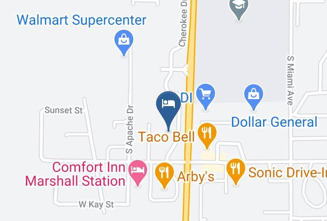 Saline - Super 8 By Wyndham Marshall Maps