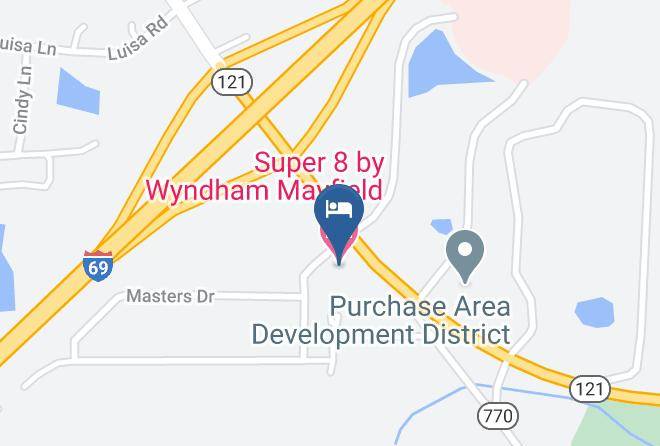 Super 8 By Wyndham Mayfield Map