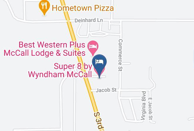 Valley - Super 8 By Wyndham Mccall Maps