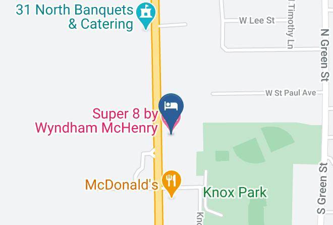 Mchenry - Super 8 By Wyndham Mchenry Maps