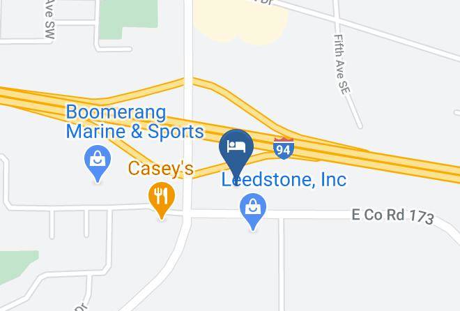 Super 8 By Wyndham Melrose Map