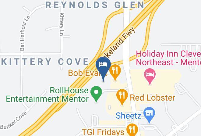 Lake - Super 8 By Wyndham Mentor Cleveland Area Maps