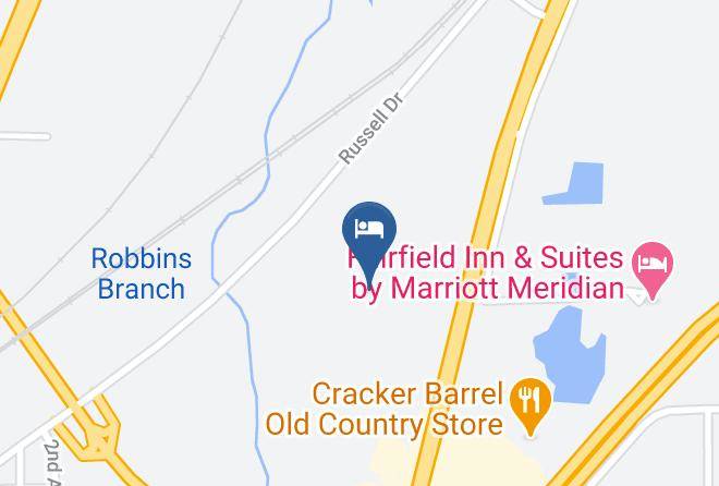 Lauderdale - Days Inn By Wyndham Meridian Maps