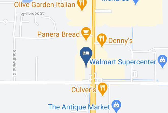 Super 8 By Wyndham Michigan City Map