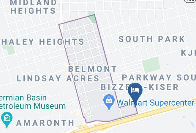 Midland - Super 8 By Wyndham Midland South Maps