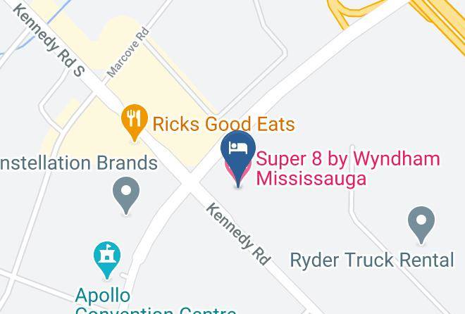 Peel - Super 8 By Wyndham Mississauga Maps