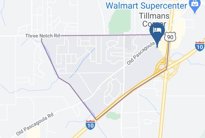 Mobile - Super 8 By Wyndham Mobile Tillmans Corner Maps