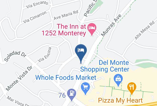 Monterey - Super 8 By Wyndham Monterey Carmel Maps