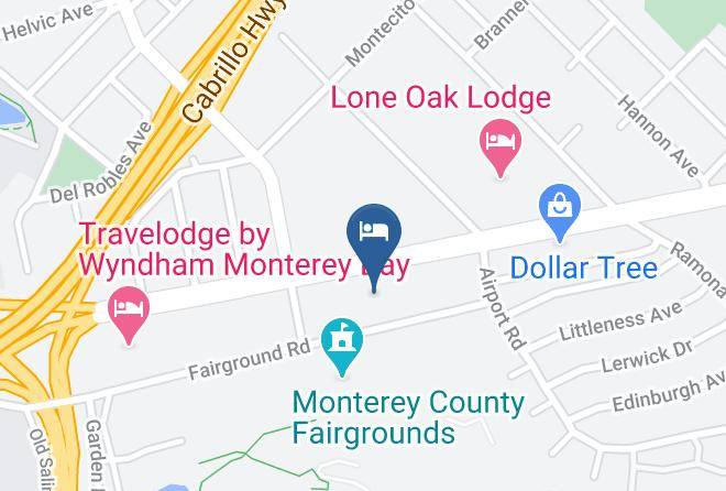 Monterey - Super 8 Monterey Maps